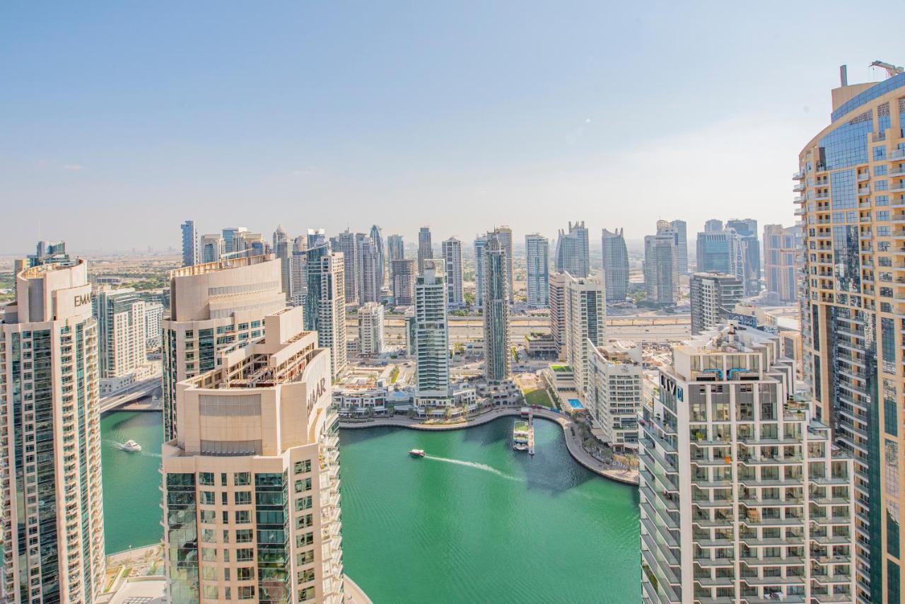 Nasma Luxury Stays- Majestic Marina Views, Lavish 4Br Getaway In Jbr Dubai Buitenkant foto